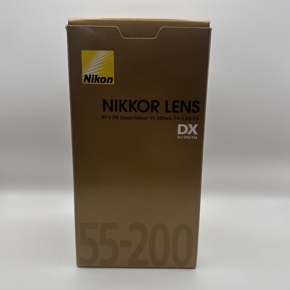 NIKON NIKKOR LENS AF-S DX VR ZOOM 55-200mm F/4-5.6 G IF-ED - Open Box